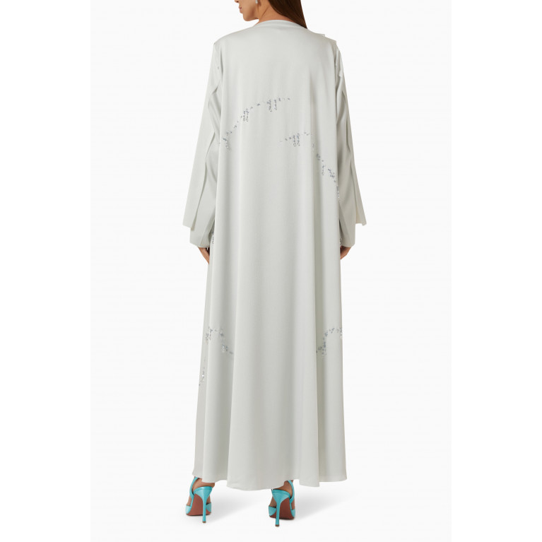 Al Mraikn - Bead-embellished Abaya & Dress Set