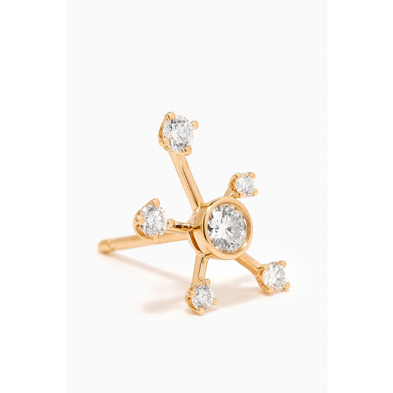 Fergus James - Galaxy Diamond Studs in 18kt Gold