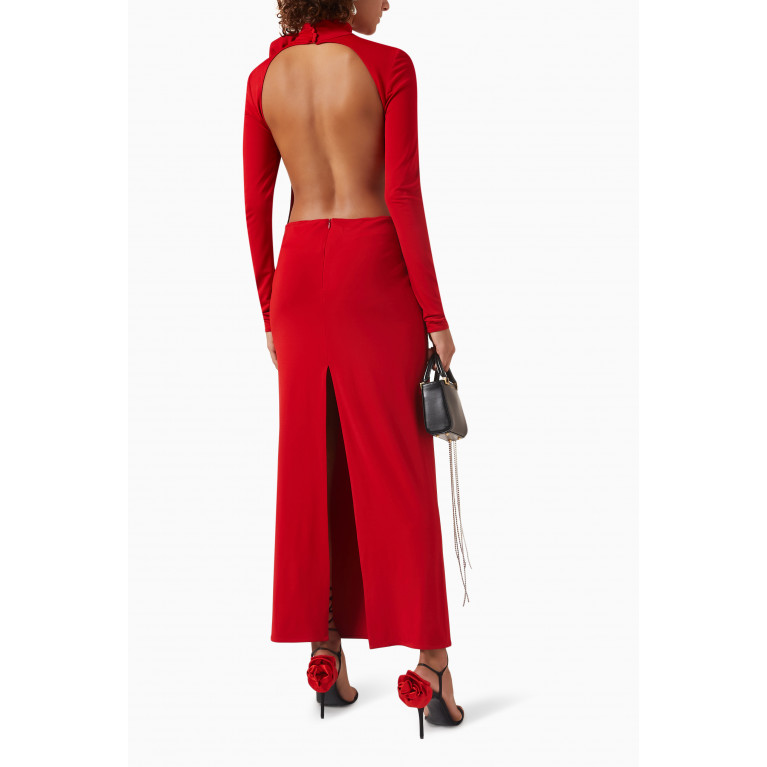 Magda Butrym - Cut-out Back Maxi Dress in Jersey