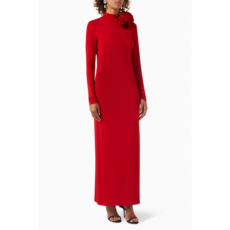 Magda Butrym - Cut-out Back Maxi Dress in Jersey