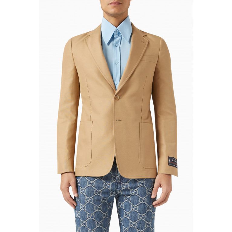 Gucci - Formal Jacket in Fine Cotton