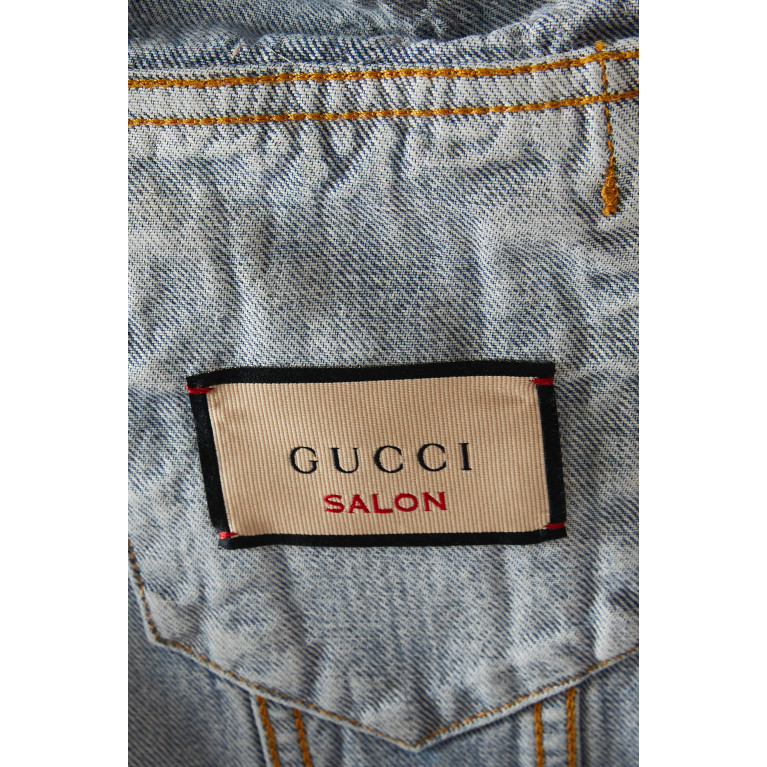 Gucci - Crystal Vest in Denim