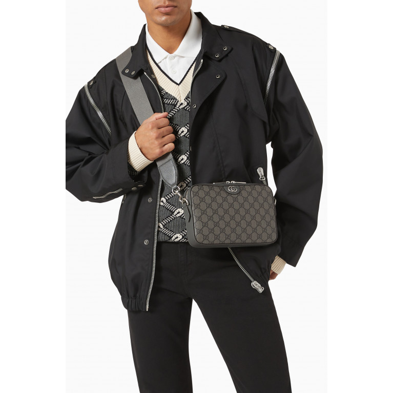 Gucci - Ophidia GG Shoulder Bag in GG Supreme Canvas
