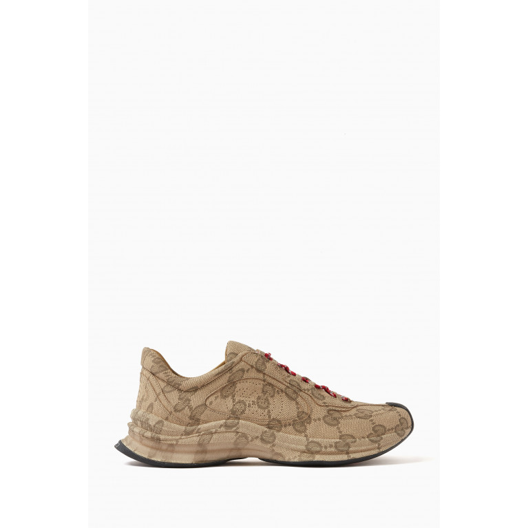 Gucci - Run Sneakers in Monogram Leather