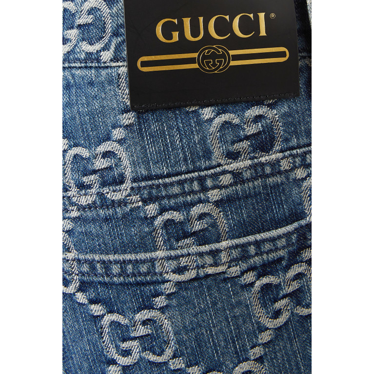 Gucci - GG Jeans in Jacquard Denim