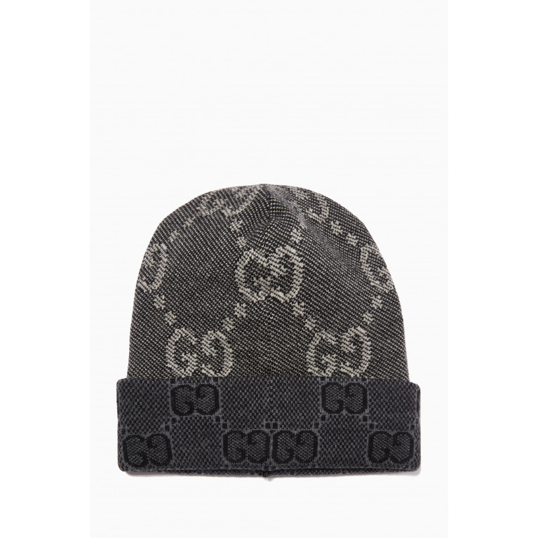 Gucci - GG Reversible Beanie in Wool