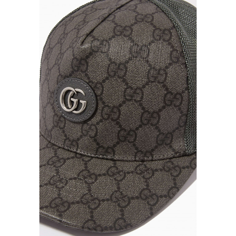 Gucci - GG Supreme Baseball Hat in Cotton-canvas