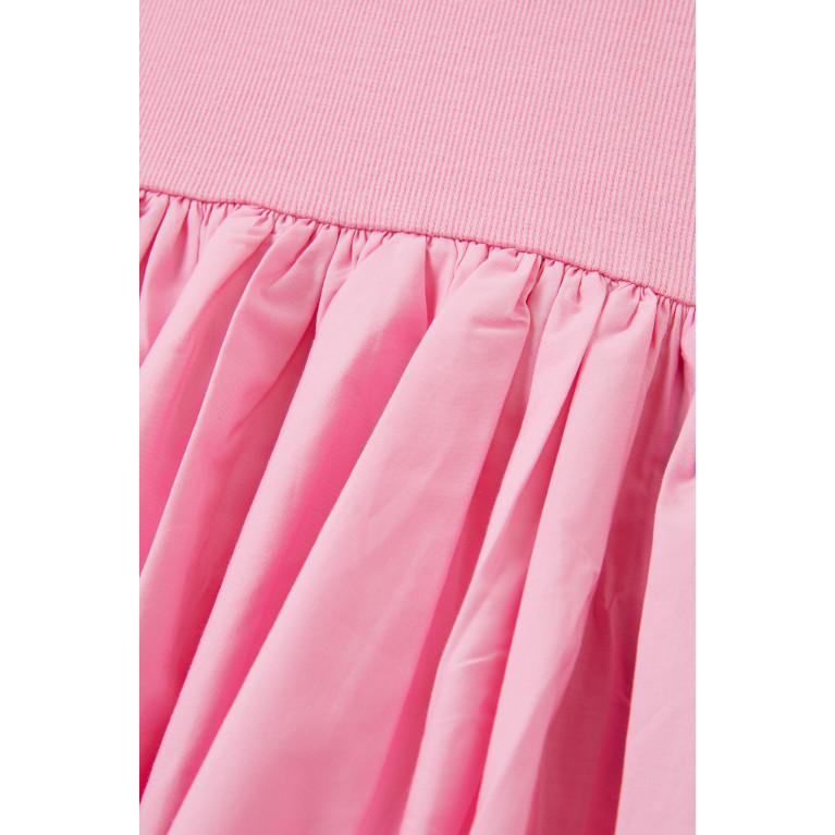 Molo - Cloudia Dress in Cotton-blend Pink