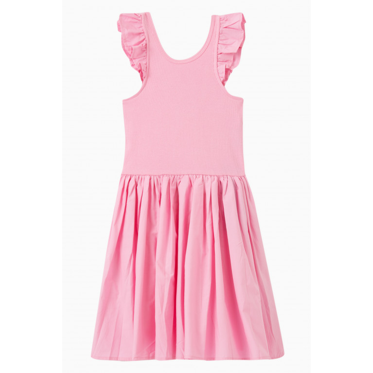 Molo - Cloudia Dress in Cotton-blend Pink