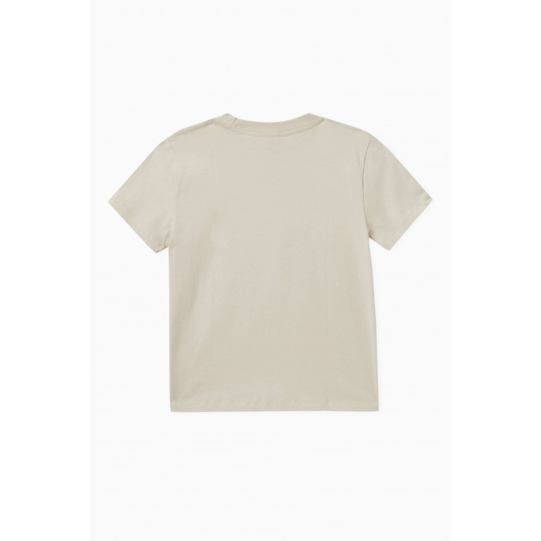 Molo - Desert Dino T-shirt in Organic Cotton Yellow