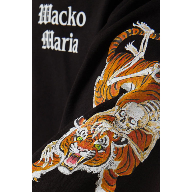 WACKO MARIA - Tim Lehi Embroidered-logo T-shirt in Cotton-jersey
