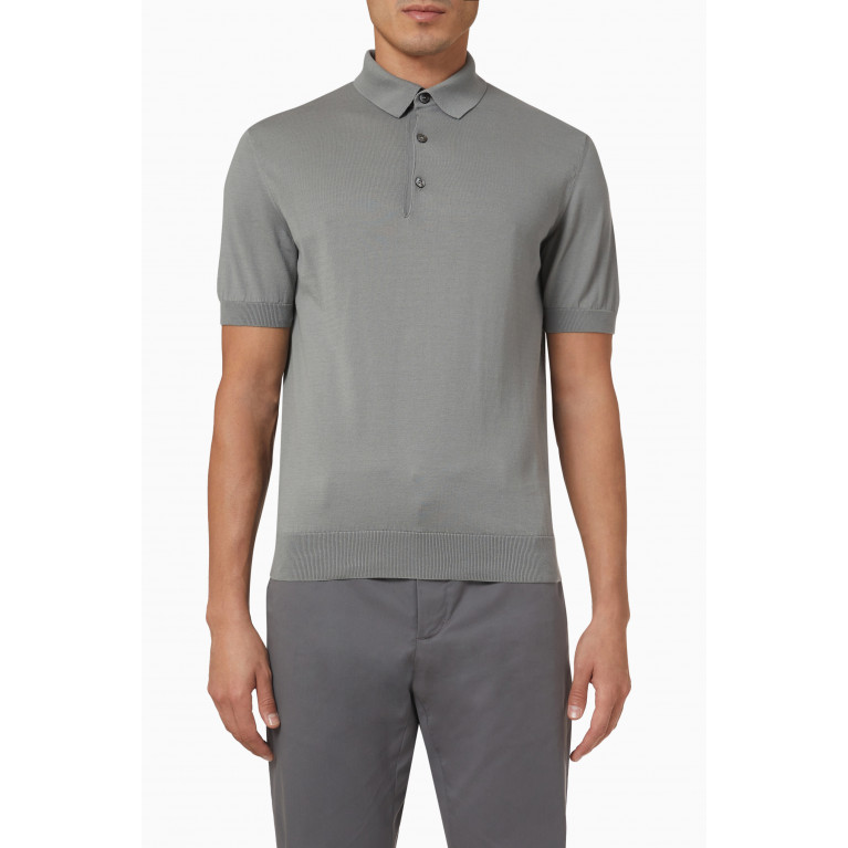 Zegna - Polo Shirt in Cotton-knit