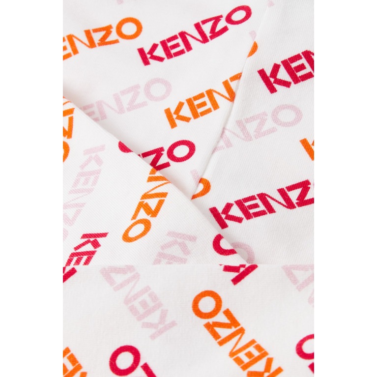KENZO KIDS - Logo Print Leggings in Cotton
