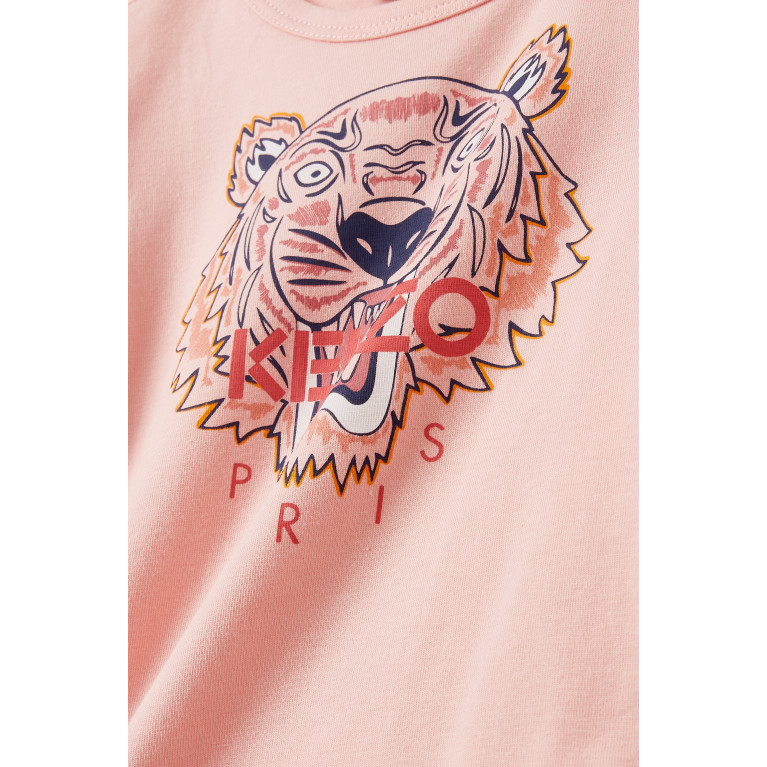 KENZO KIDS - Tiger Print Dress in Cotton