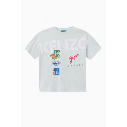 KENZO KIDS - Journey Print T-shirt in Cotton