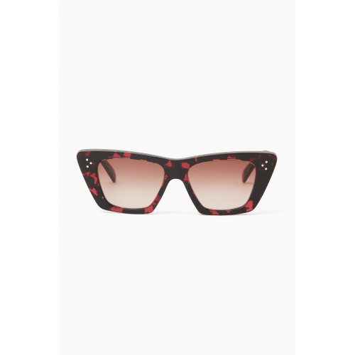 Celine - Cat-eye Sunglasses in Acetate Brown
