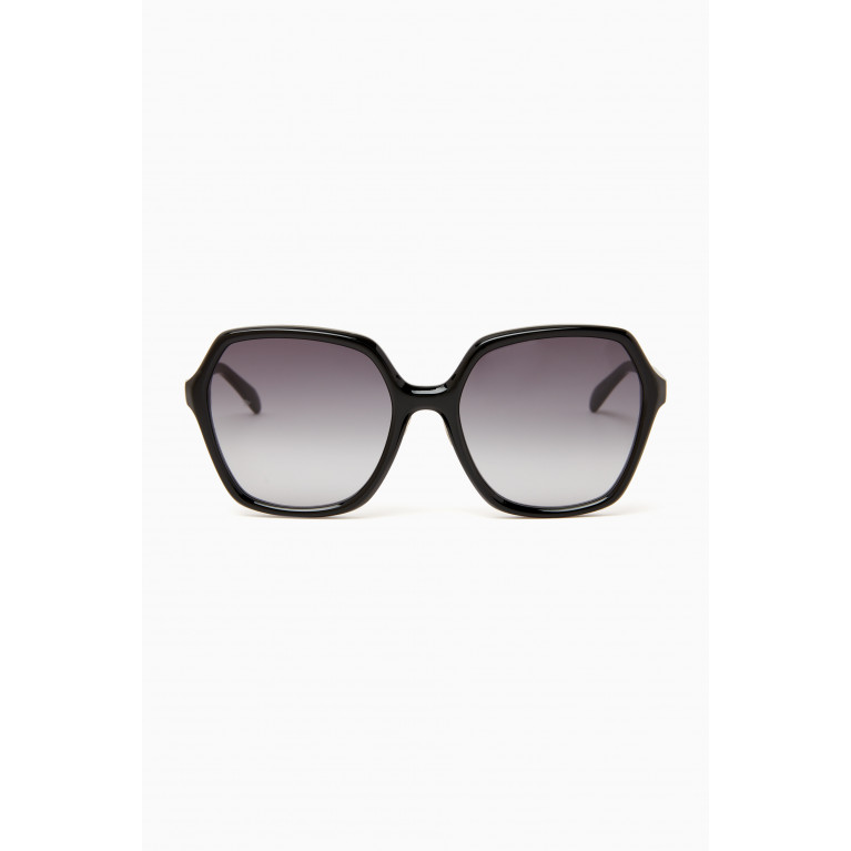 Celine - Oversized Sunglasses in Acetate Black