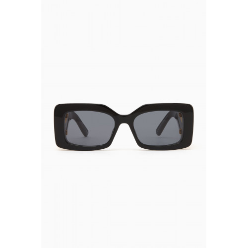 Stella McCartney - Square Sunglasses in Bio Acetate Black