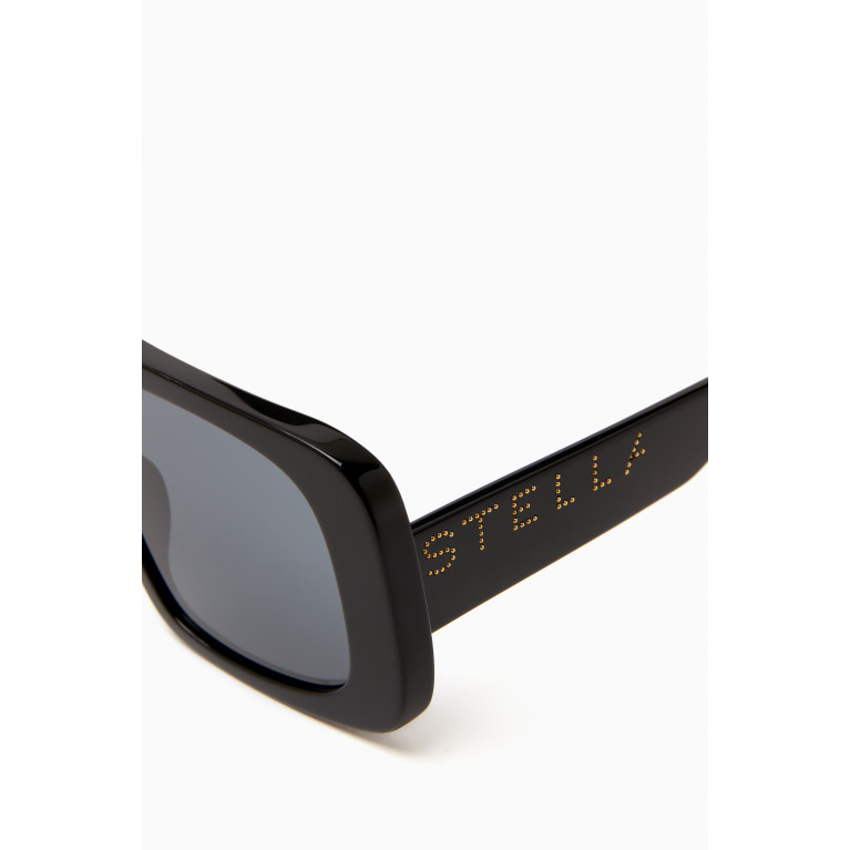 Stella McCartney - Oversized Sunglasses in Bio-acetate