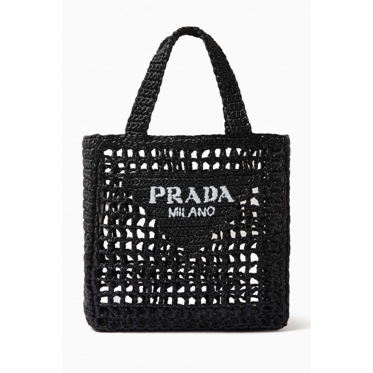 Prada - Small Tote Bag in Crochet