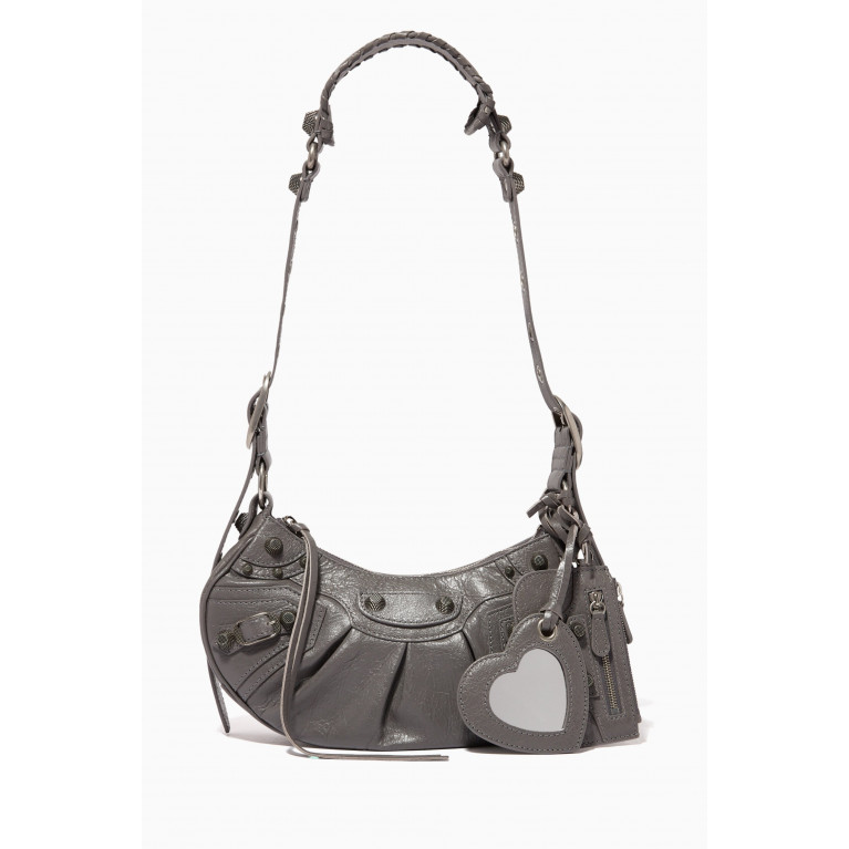 Balenciaga - XS Le Cagole Shoulder Bag in Leather