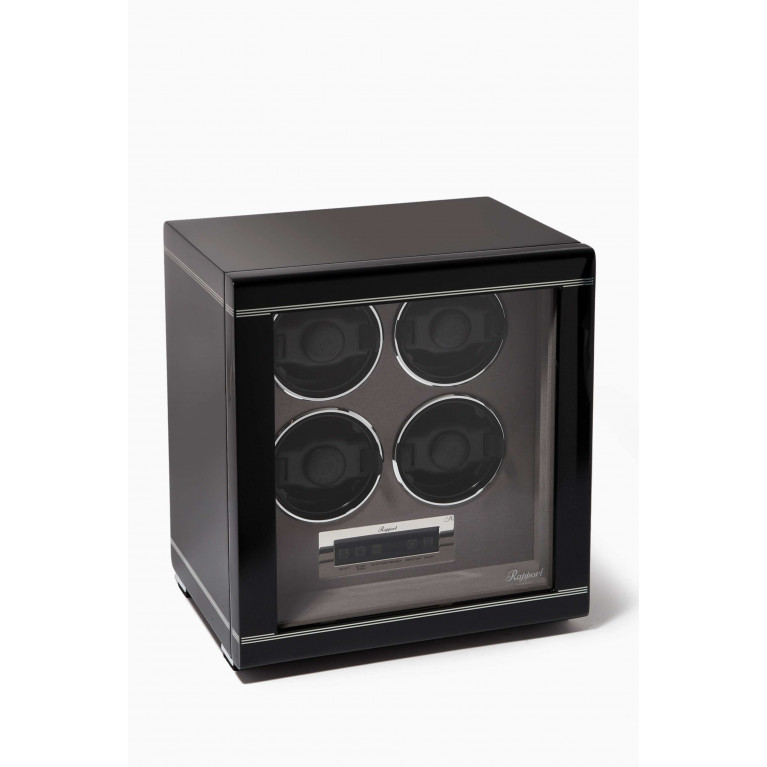 Rapport - Quad Watch Winder Case in Leather