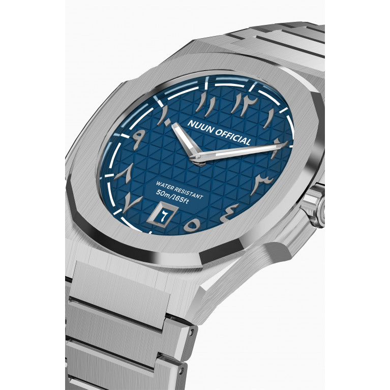 Nuun Official - MT Ronda Stainless Steel Watch, 40.5mm