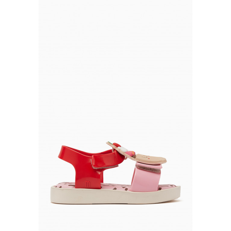 Mini Melissa - Jump Candy Sandals in Melflex Multicolour