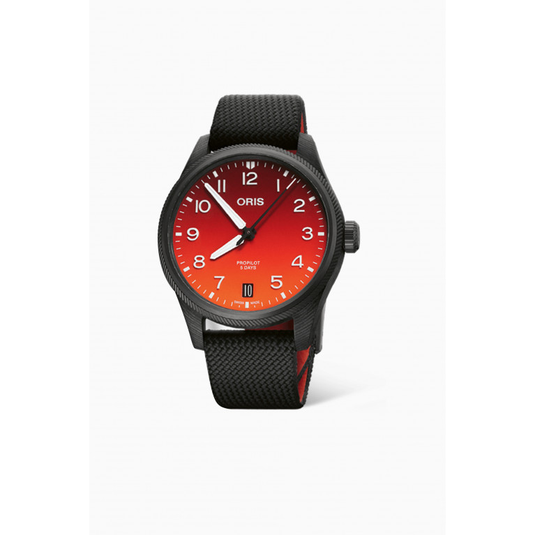 Oris - x Coulson Propilot Automatic Carbon-fibre & Titanium Watch, 41mm