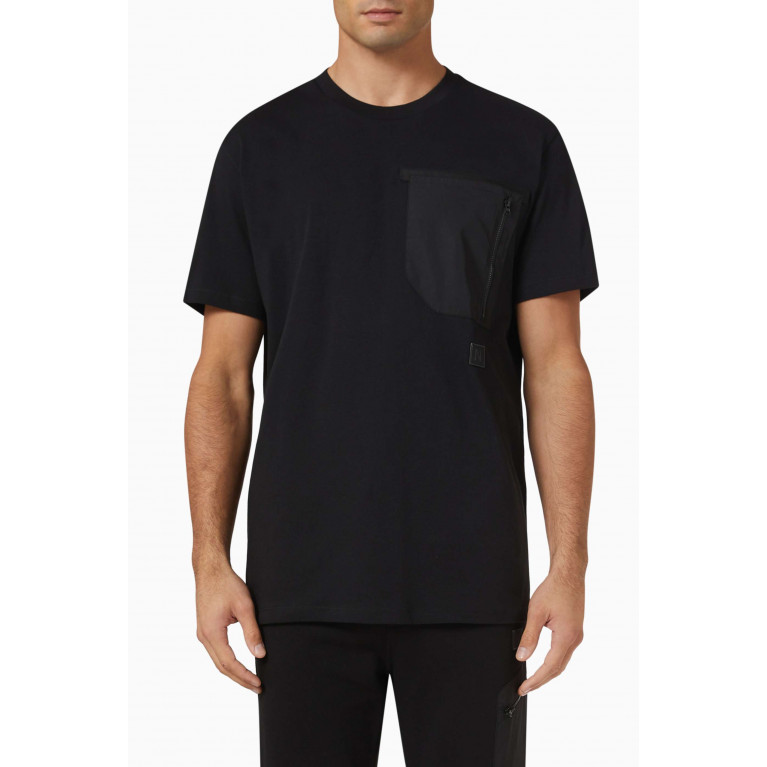 NASS - Tribeca T-shirt in Cotton Jersey Black