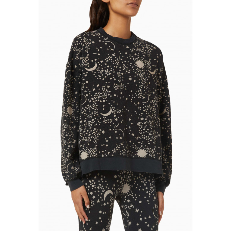 Electric & Rose - Erin Starstruck Sweatshirt in Cotton-fleece