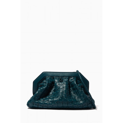 Serapian - Secret Clutch Bag in Mosaico Blue