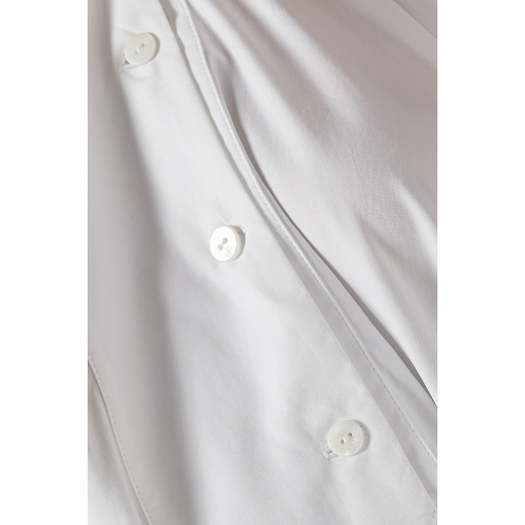 Patou - Painter Maxi Dress in Organic Cotton White