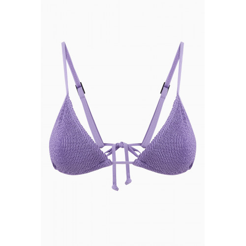 Bond-Eye - Luana Crinkle Triangle Bikini Top