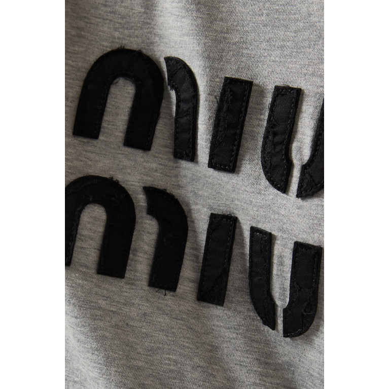 Miu Miu - Slouchy T-shirt in Jersey