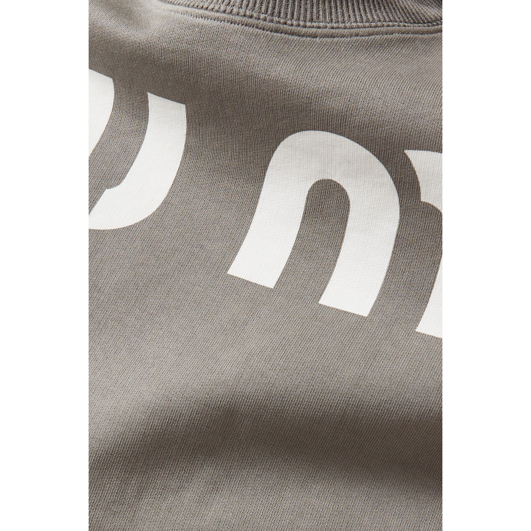 Miu Miu - Logo Sweatshirt in Cotton