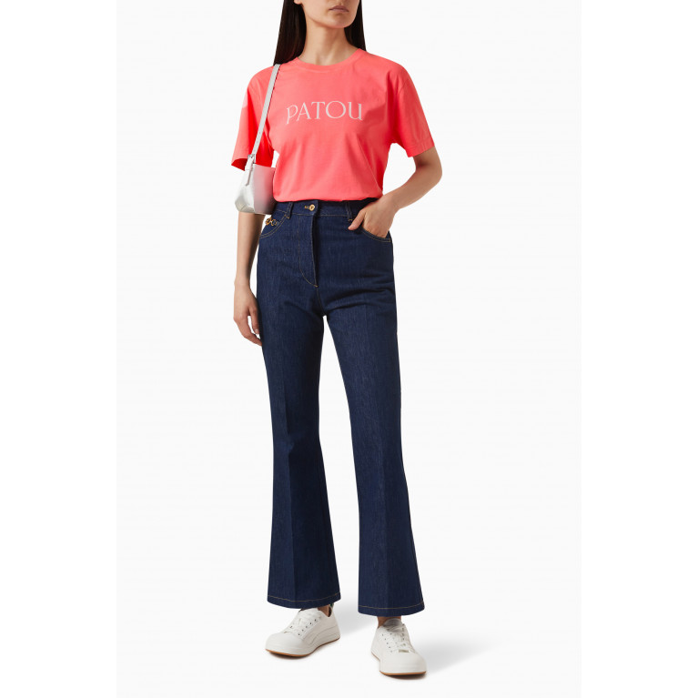 Patou - Flared Jeans in Organic Cotton