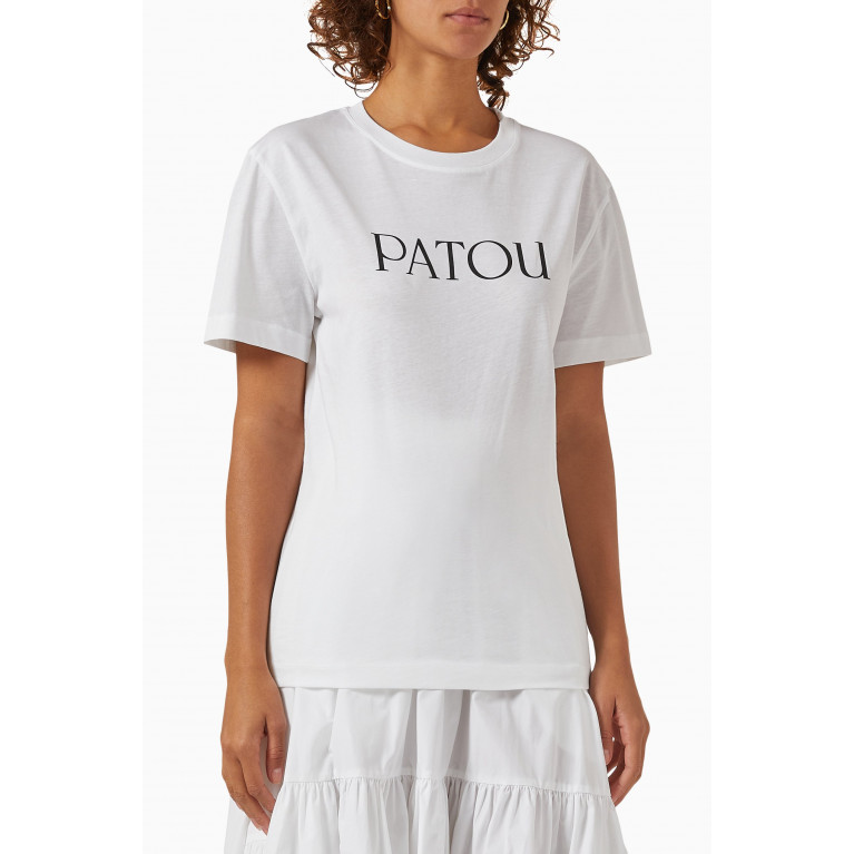 Patou - Logo T-shirt in Organic Cotton