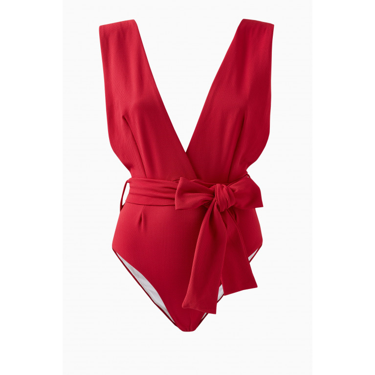 Alexandra Miro - Ally Belted Once-piece Swimsuit