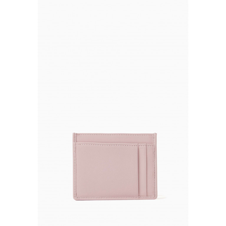 Miu Miu - Matelasse Card Holder in Nappa Leather Pink