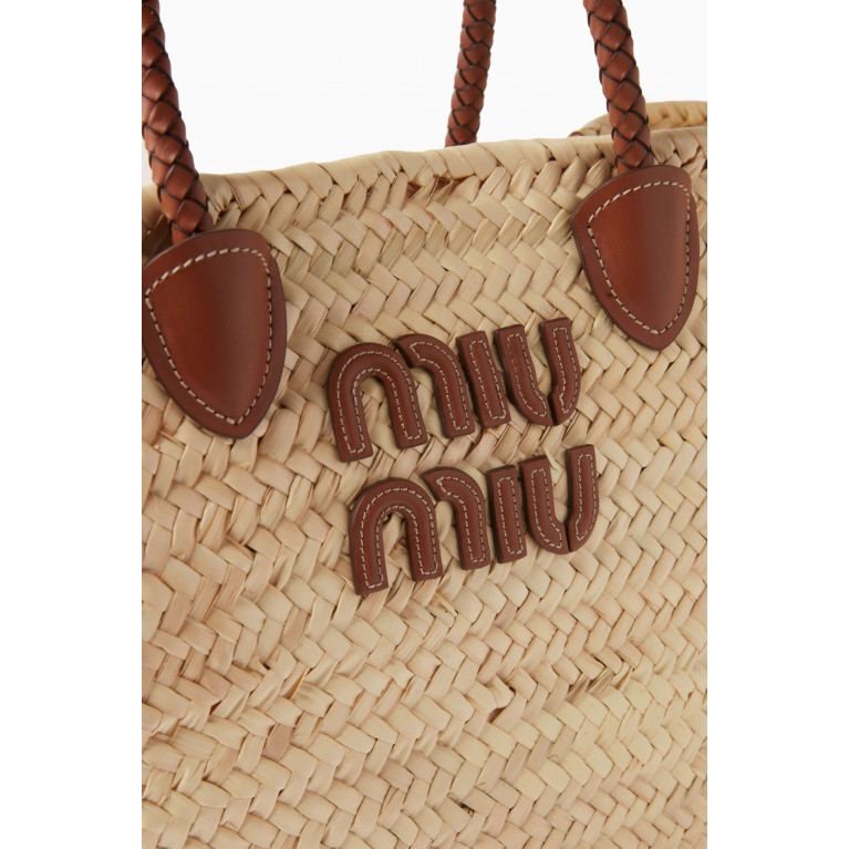 Miu Miu - Palmito Bag in Straw