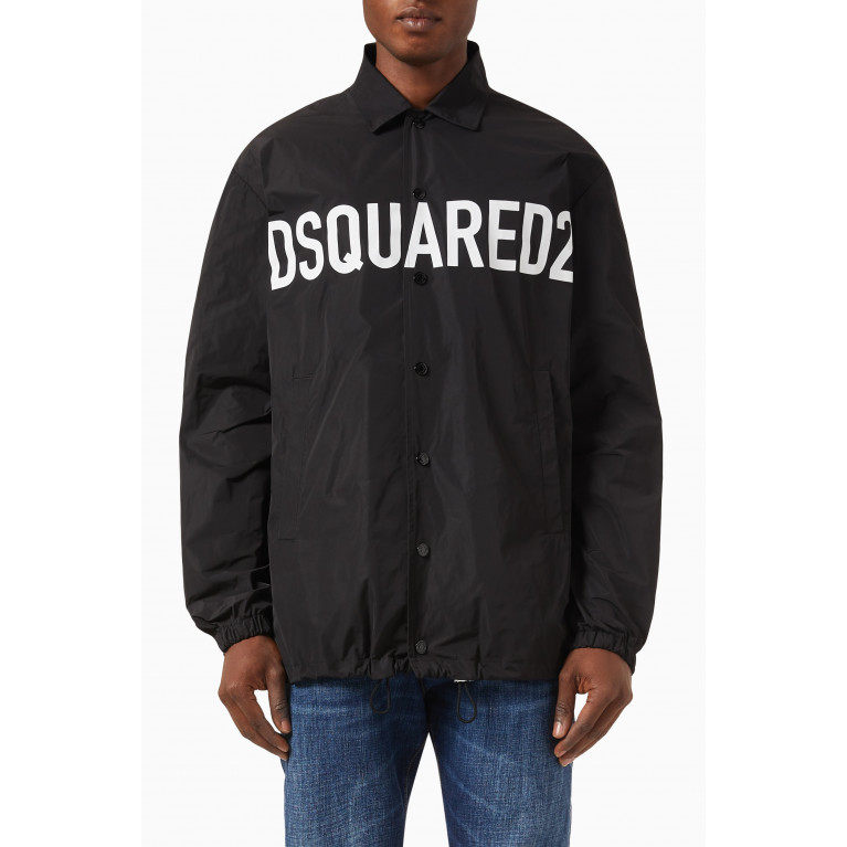 Dsquared2 - Logo Coach Jacket in Nylon