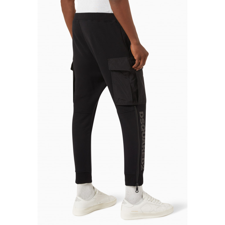 Dsquared2 - Cipro Cargo Pants in Cotton-fleece