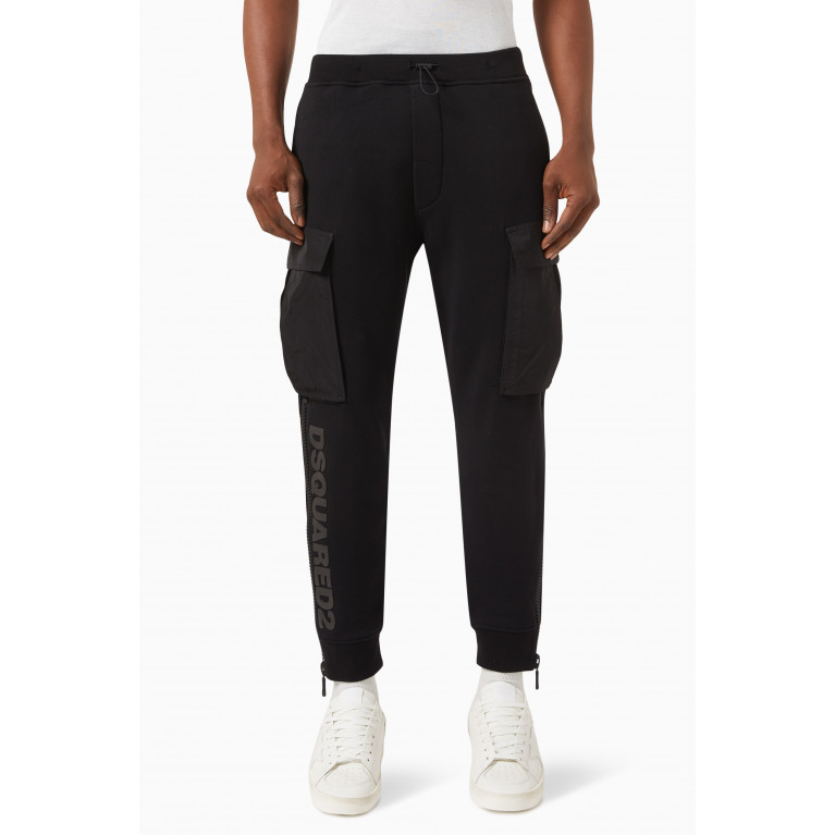 Dsquared2 - Cipro Cargo Pants in Cotton-fleece