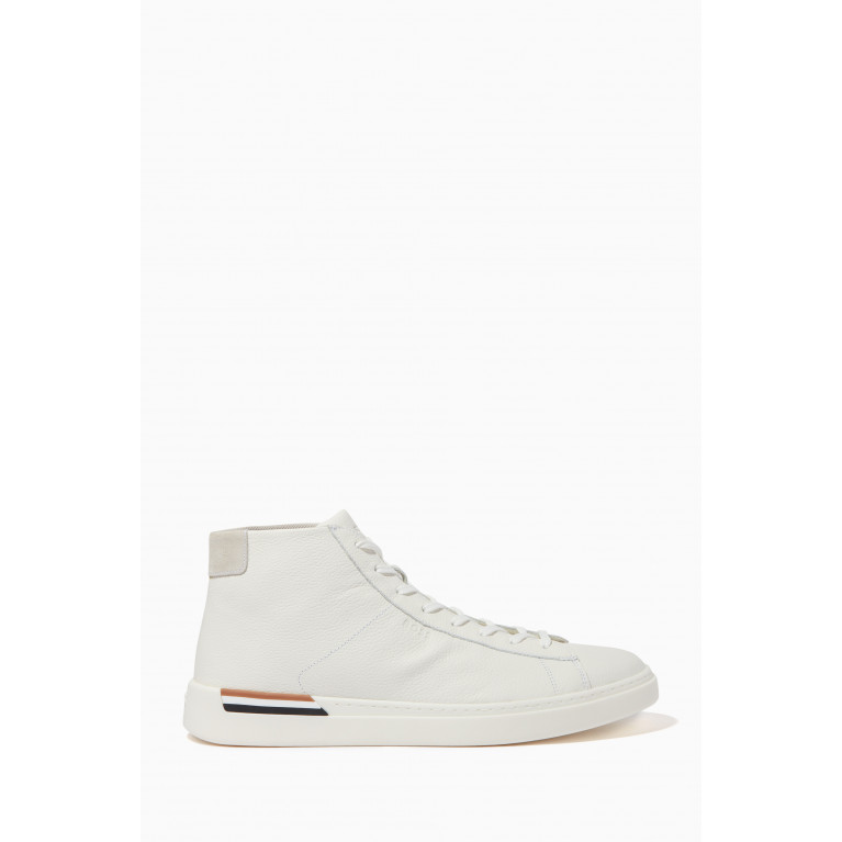 Boss - Clint High-top Sneakers in Faux-leather