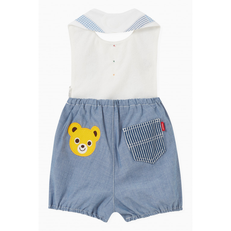 Miki House - Pucci Bib & Bloomers Set in Cotton
