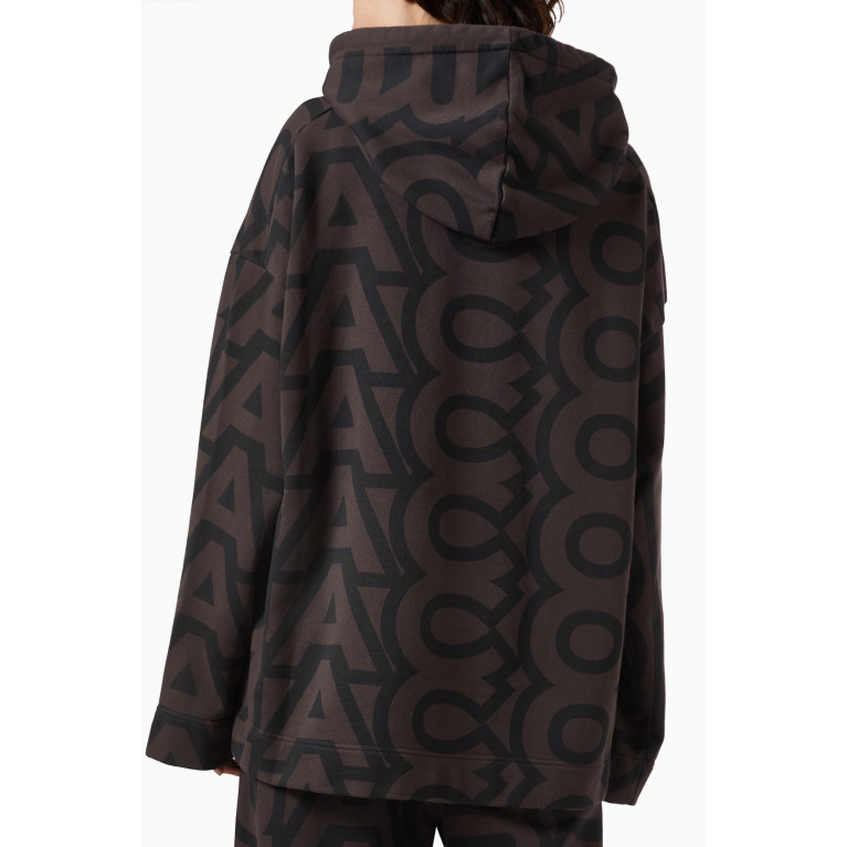 Marc Jacobs - Monogram Oversized Hoodie in Cotton