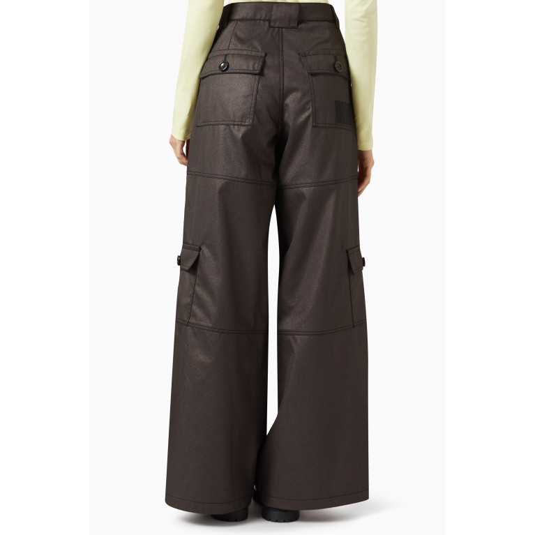Marc Jacobs - Wide-leg Cargo Pants in Wool-blend