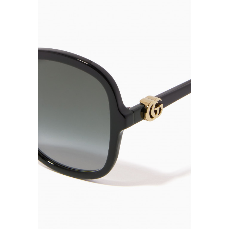 Gucci - Round Sunglasses in Acetate
