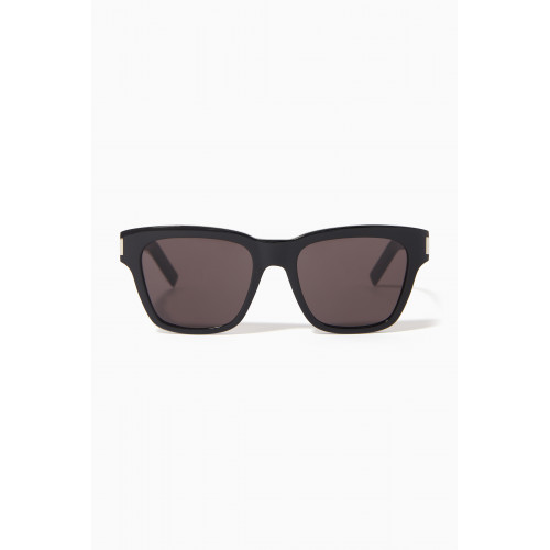 Saint Laurent - SL 560 Sunglasses in Acetate Black